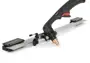 Plasma bevel cutting guide with torch
