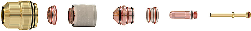 Piezas consumibles antorcha 260 A