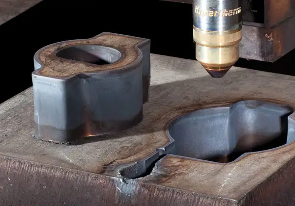 HPR800XD cutting 3 in